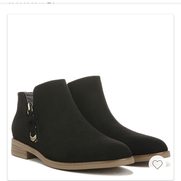 NIB Dr. Scholl's Shoes Women's Astir Booties Ankle Boot Black Size 8.5M - Picture 2 of 5